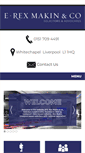 Mobile Screenshot of erexmakin.co.uk